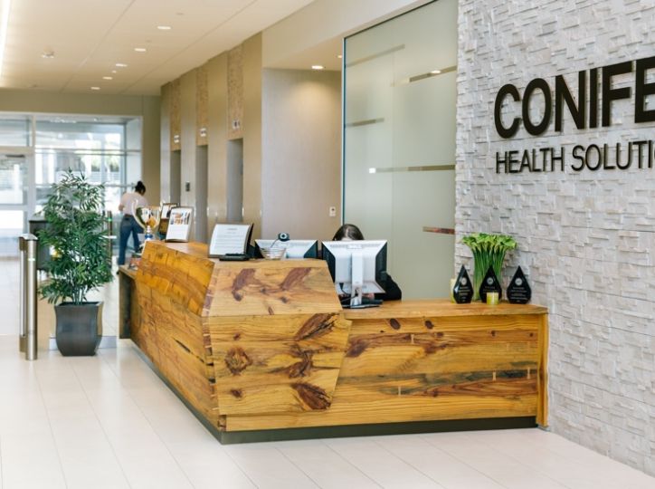 Conifer Health Solutions Reception Desks
